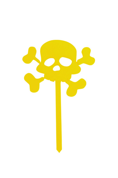 OEM Διακοσμητικό αστείο νεκροκεφαλή "SKULL STAKE", Hallowwen Garden 16,5 x 11...