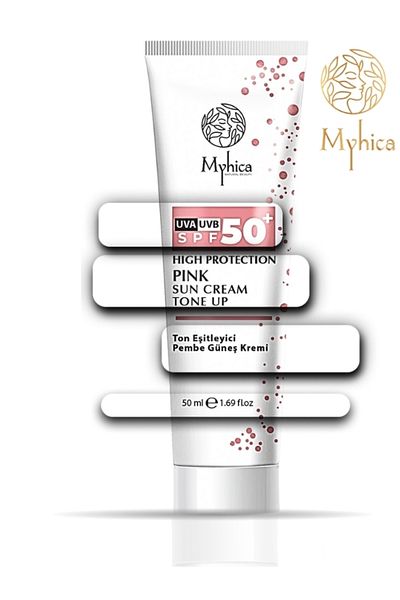 Myhica 50 SPF Tone Equalizer - Pink Face Sunscreen 50 Ml