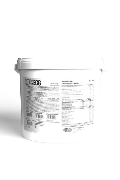 Pro Nutrition Milk & Egg Protein, Vanilla 4000g