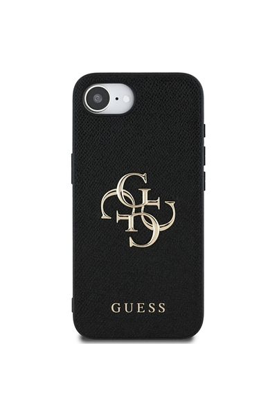 Guess Case For Iphone 16e, , Hardcase 4g Charm, Black