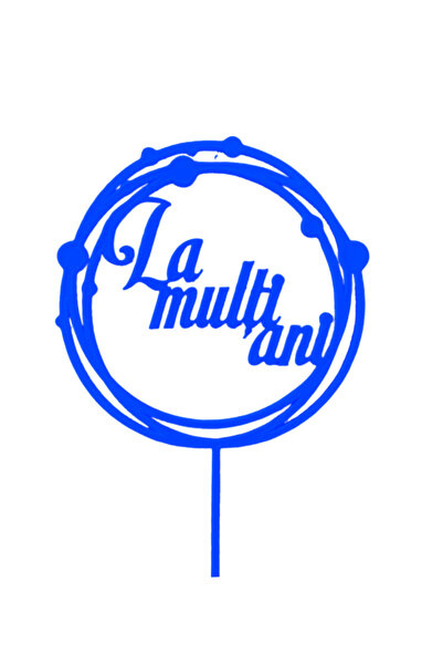 OEM Decoratiune tort, "LA MULTI ANI", topper wonderful day, ziua ta speciala ...