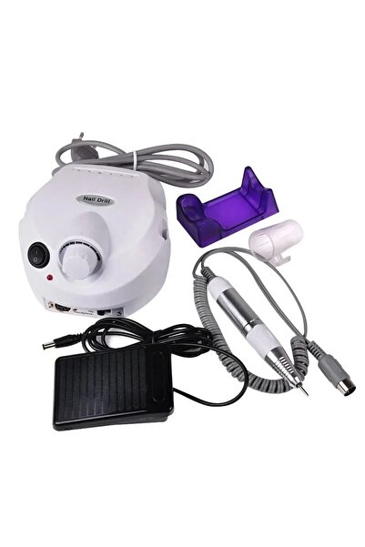 Nail Drill Profesyonel Elektrikli Freze Tırnak Parlatıcı Törpü Manikür Pedikür Makinesi Point Power NAIL MASTER