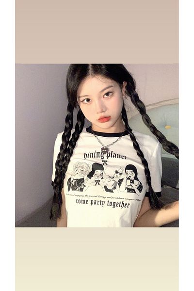 DEEFWEAR Trend Printed Crop Top