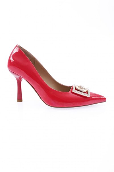DGN Women's Pointed Toe Metatokali Heeled Shoes 81273236