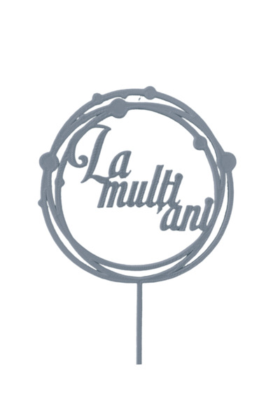 OEM Decoratiune tort, "LA MULTI ANI", topper wonderful day, ziua ta speciala ...