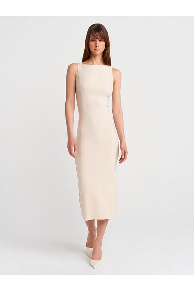 Dilvin 91099 Rochie midi mulata-piatra