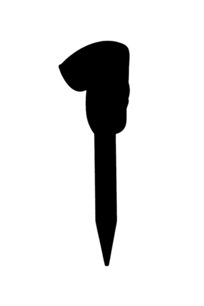 OEM Topper tort, "1", zi de nastere, aniversare,150 X 47 mm negru