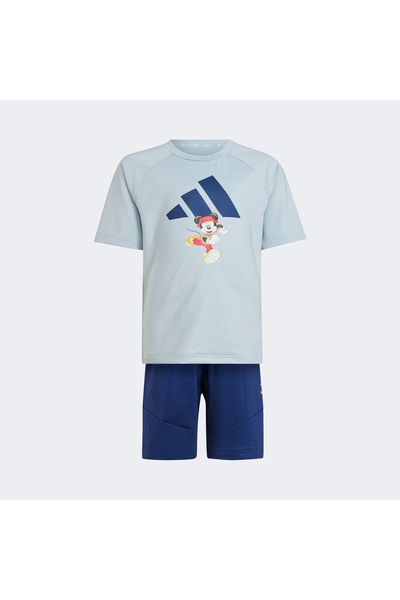 adidas Disney Mickey Mouse Çocuk Mavi Şort Takım