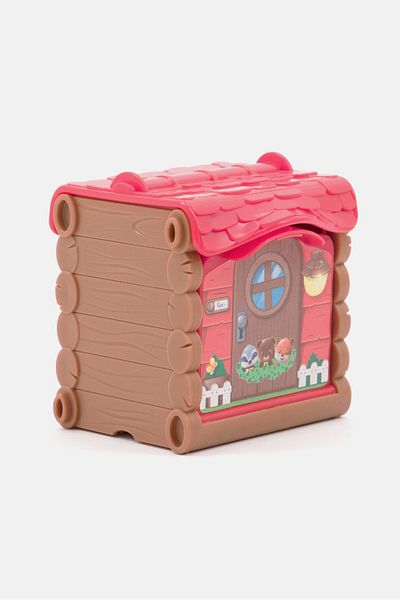 Fat Brain Toy Co Timber Tots Mini Kitchen, Red