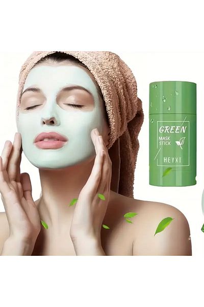 MACOM Green Tea Mask Stick – Deep Cleansing, Oil Control & Acne Care for All Skin Types