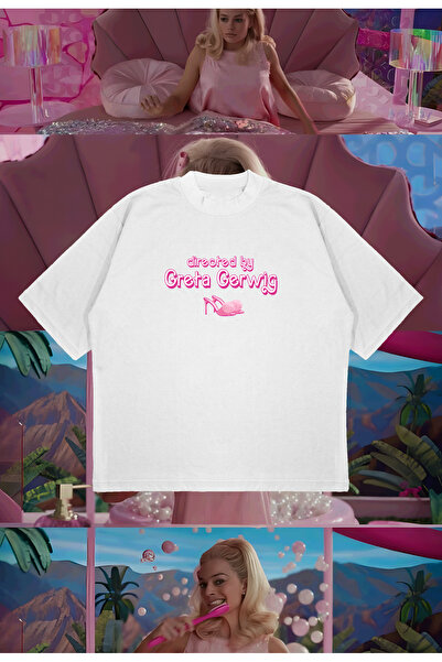 Tarzsokak من إخراج جريتا جيرويج، نسيج سميك مطبوع كبير الحجم من القطن للجنسين ...