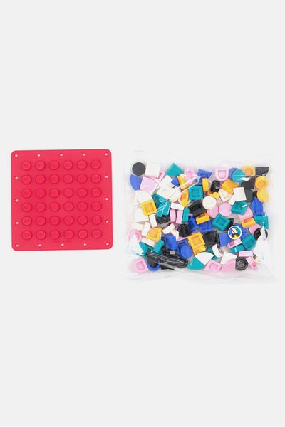 LEGO ® DOTS Disney Mickey Mouse and Minnie Mouse Sewable Square Piece 41963 - (95 Pieces)