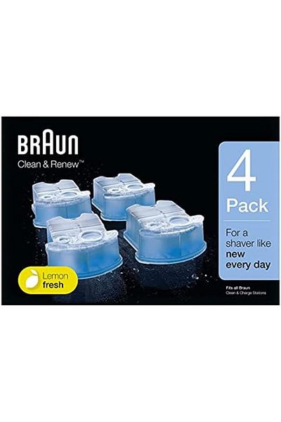 Braun Clean&Renew CCR Cleaning Cartridges (4 Pack)