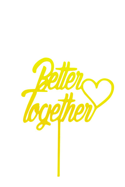 OEM Decoratiune topper, "Better together", aniversarea casatoriei, relatiei 1...