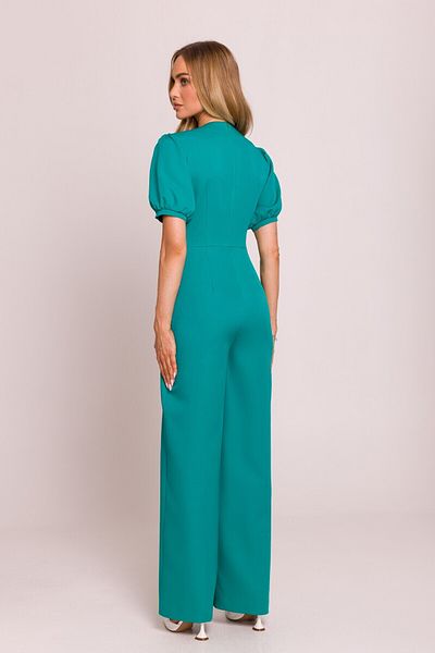 Made of Emotion Jumpsuit with deep neckline and wide legs