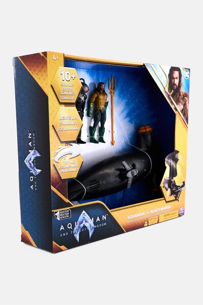 DC Aquaman Vs Black Manta Battle Set , Blue