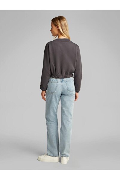 Calvin Klein Women's Ck Applique Crewneck Sweatshirts