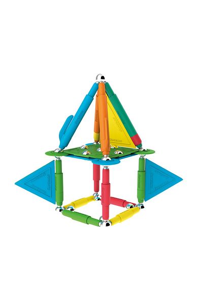 Supermag Magnetic Construction Toy Set, 3+ years, 50 pieces, Supermag