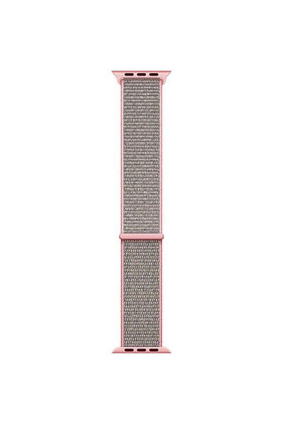 REDz Accessories Sport Strap, Compatible with Apple Watch, Textile, Pink - 38/40/41 mm