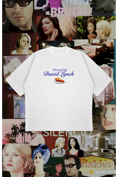 Tarzsokak من إخراج ديفيد لينش، نسيج سميك مطبوع من القطن للجنسين يسمح بمرور ال...