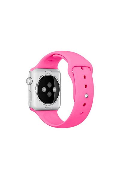 REDz Accessories Sport Band For Apple Watch, Silicone, Light Pink - 44/45/46/49 Mm, Large