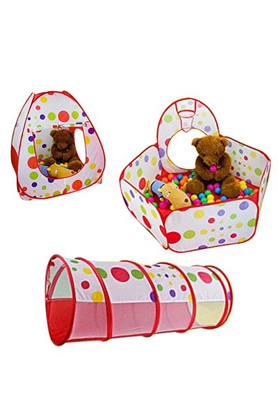 ACTION ONE Loc de joaca pliabil Action One, 330x120x95 cm, roz