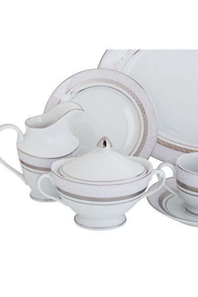 HIC Richvine 24-Piece Porcelain Tea Set for 6 People