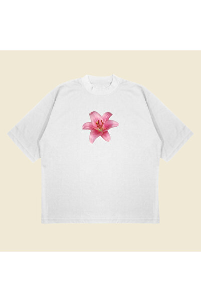 Tarzsokak نسيج سميك من القطن يسمح بمرور الهواء للجنسين مطبوع عليه زنبق كبير ا...