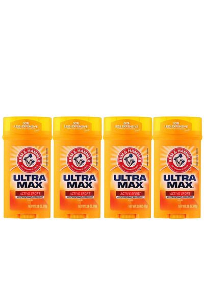 Arm&Hammer مزيل عرق أرم آند هامر ألترا ماكس مضاد للتعرق، 73 جم، 4 قطع