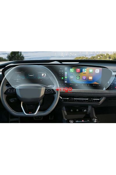 Engo Audi A6 Screen Protector Multimedia and Digital Instrument Nano