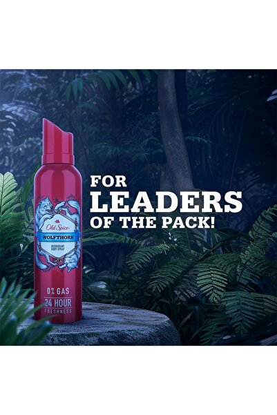 Old Spice Wolfthorn Erkek Deodorant Vücut Spreyi 140ML