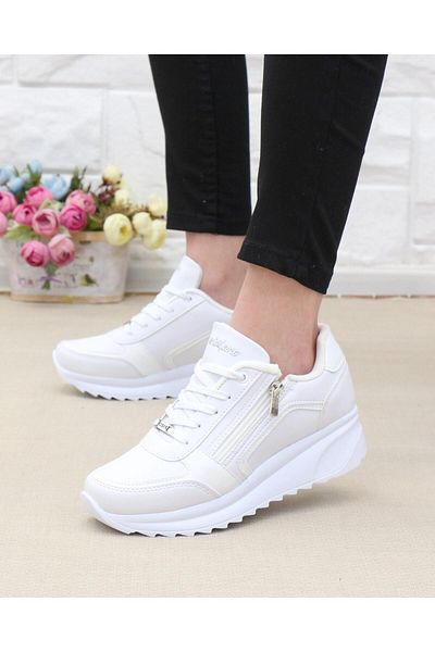 Wickers 2161 Alb 36-40 Tenisi casual damă 