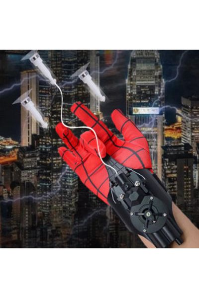 OEM Lansator Spider-Man cu ventuză și magnet, încărcare USB