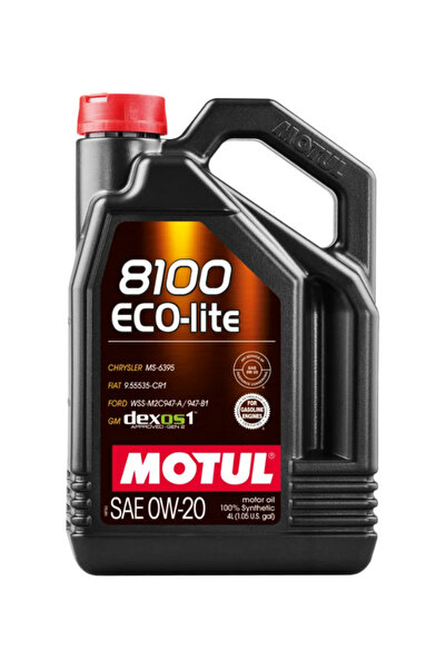 Motul 8100 ECO-lite 0w20 4lt