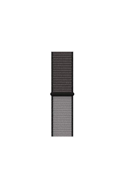 REDz Accessories Curea sport, compatibilă cu Apple Watch, textilă, gri închis-gri deschis - 38/40/41 mm