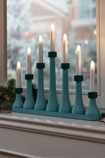 Tchibo Led Candle Pyramid, Blue