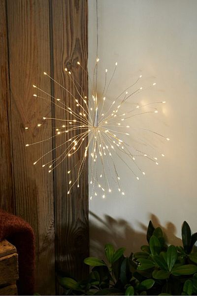 Tchibo Led Twig Light With Remote Control, Silver