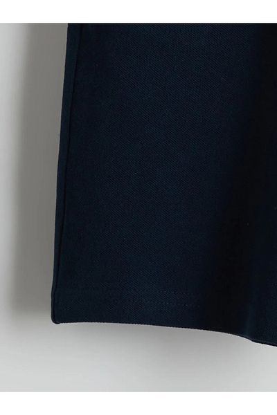 LC Waikiki Lcw Kids Navy Blue Elastic Waist Boys Shorts