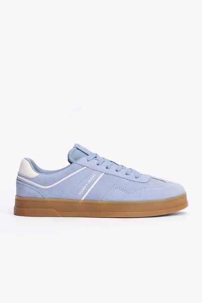 Tommy Hilfiger THE GREENWICH SUEDE Kadın mavi Sneaker EN0EN02696C33