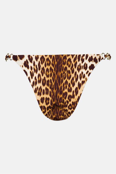 Guess Women Swimwear Bikini Bottom, Brown