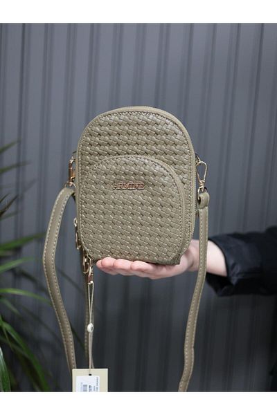 Armine Bag Knitted Khaki Ar38410