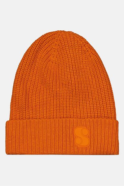 s.Oliver Women Knitted Bennie, Orange
