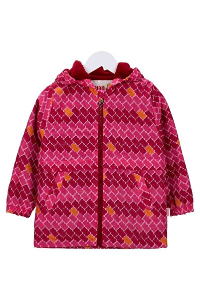 Haribo 3-8 Yaş Lisanslı Kız Çocuk Mont-Fuşya