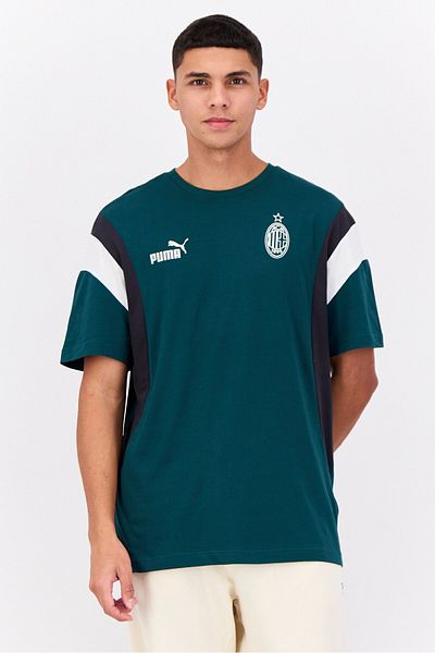 Puma Men Sportswear Fit Short Sleeve Outdoor T Shier, Green