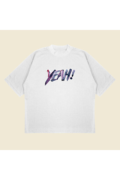 Tarzsokak نعم! نسيج سميك من القطن مطبوع كبير الحجم للجنسين