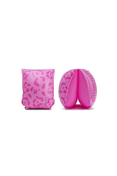 Swim Essentials Pink Leopard Inflatable Swimming Sleeve 2-6 Years