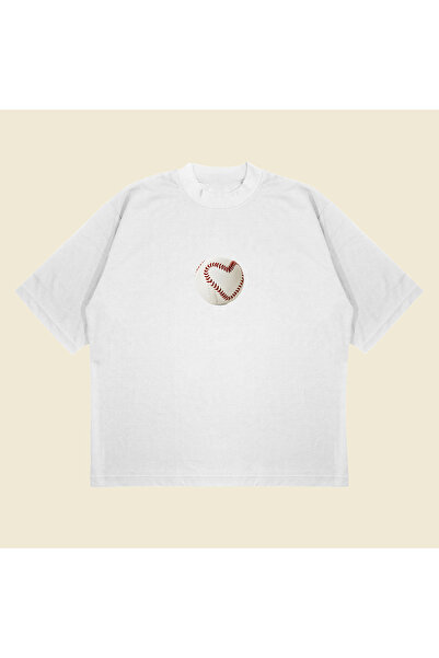 Tarzsokak Tricou de baseball imprimat supradimensionat unisex bumbac țesătură...