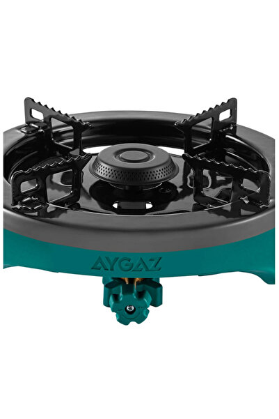 BEKGAZ Aygaz Mini Yeşil 4 lü Set (Mini YE-22 Ocak + Mini Çanta + Mini Altlık + Mini Tüp)