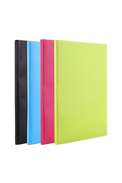 Deli Presentation Folder 60 Sheets Flexible Cover Neon Colors Deli