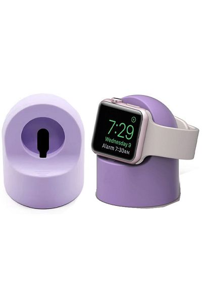 REDz Accessories Dock pentru Apple Watch, silicon, violet